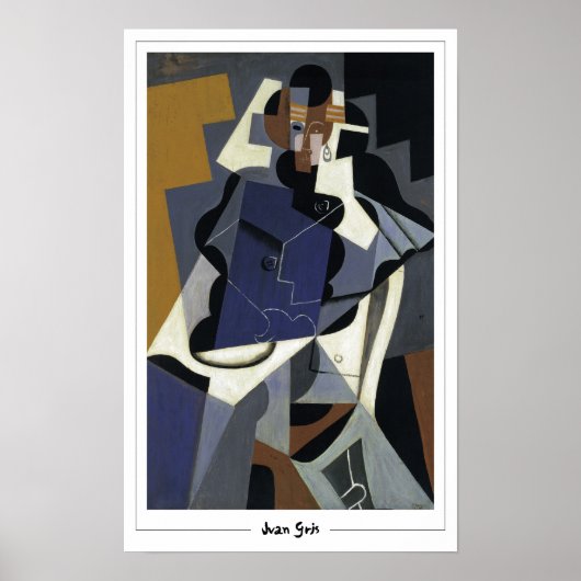Juan Gris Zedign Art Poster #230 (Voorkant)