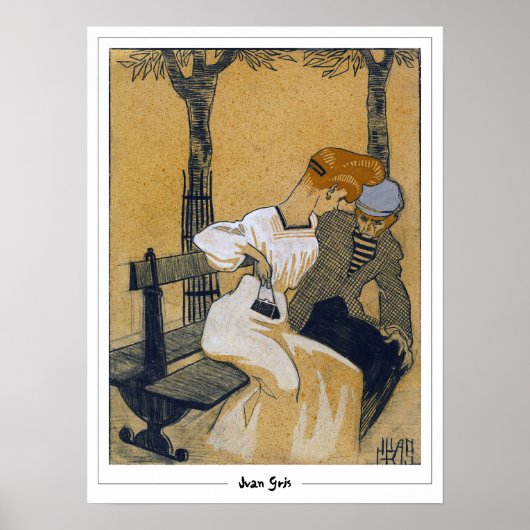 Juan Gris Zedign Art Poster #277 (Voorkant)