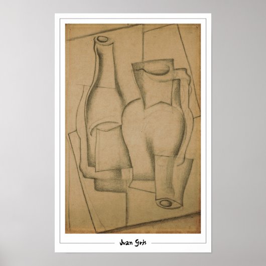Juan Gris Zedign Art Poster #285 (Voorkant)