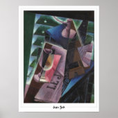 Juan Gris Zedign Art Poster #296 (Voorkant)