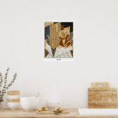 Juan Gris Zedign Art Poster #316 (Keuken)