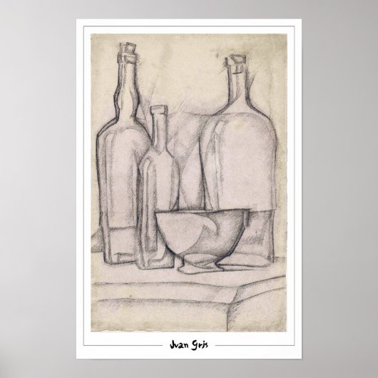 Juan Gris Zedign Art Poster #321 (Voorkant)