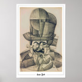 Juan Gris Zedign Art Poster #322 (Voorkant)