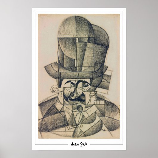 Juan Gris Zedign Art Poster #322 (Voorkant)