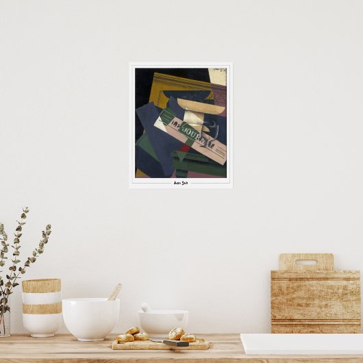 Juan Gris Zedign Art Poster #327 (Keuken)