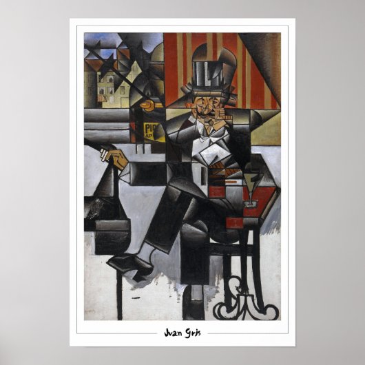 Juan Gris Zedign Art Poster #42 (Voorkant)