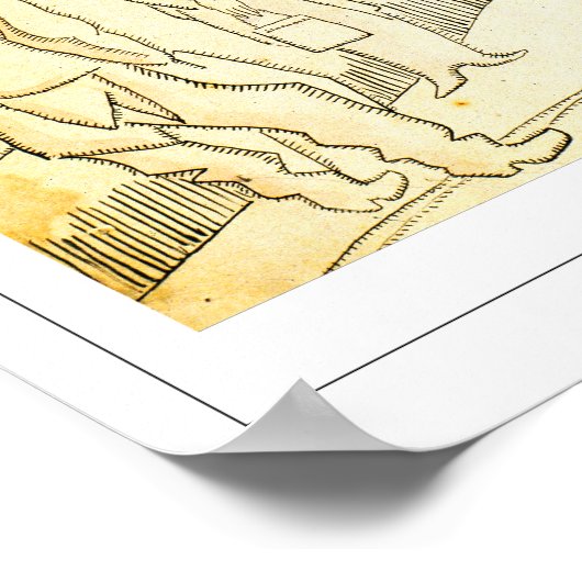 Juan Gris Zedign Art Poster #72 (Hoek)