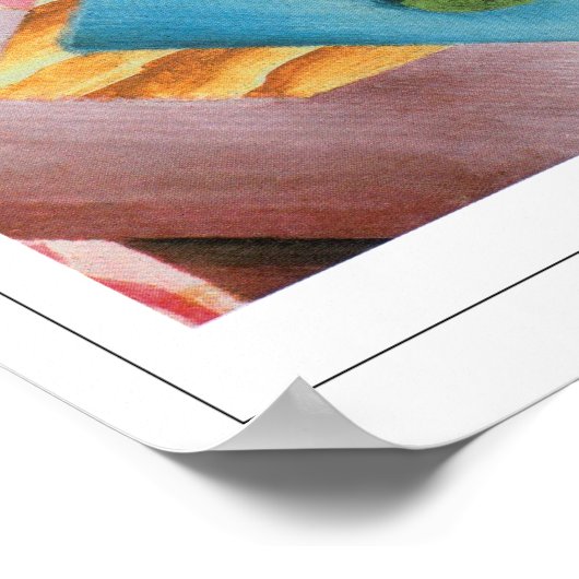 Juan Gris Zedign Art Poster #77 (Hoek)