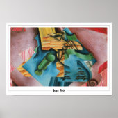 Juan Gris Zedign Art Poster #77 (Voorkant)