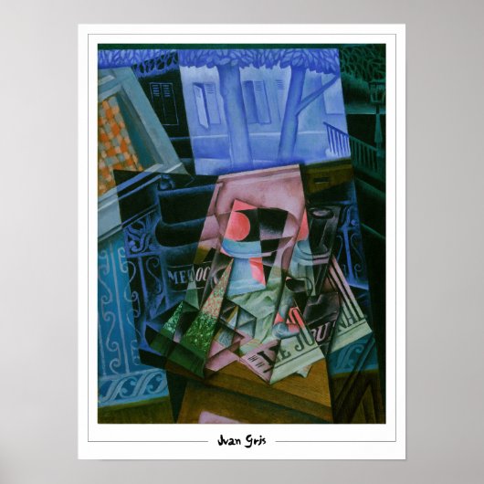 Juan Gris Zedign Kunstposter #219 Poster (Voorkant)