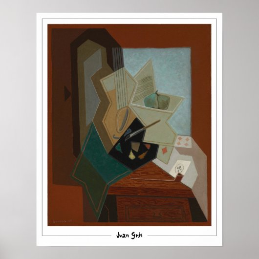 Juan Gris Zedign Kunstposter #241 Poster (Voorkant)