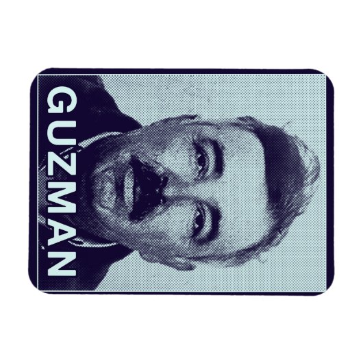 JUAN GUZMAN, SR. - MAGNEET (Horizontaal)