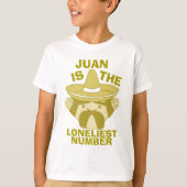 Juan is het langste nummer t-shirt (Voorkant)