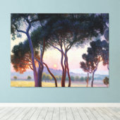 Juan-les-Pins Canvas Afdruk (Insitu (Houten vloer))