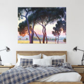 Juan-les-Pins Canvas Afdruk (Insitu (Slaapkamer))