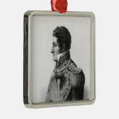 Juan Manuel de Rosas Metalen Ornament (Rechts)