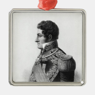 Juan Manuel de Rosas Metalen Ornament