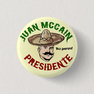 Juan McCain Button