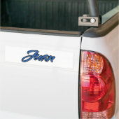 Juan Name blue Aufkleber Sticker Autoaufkleber (Op Truck)