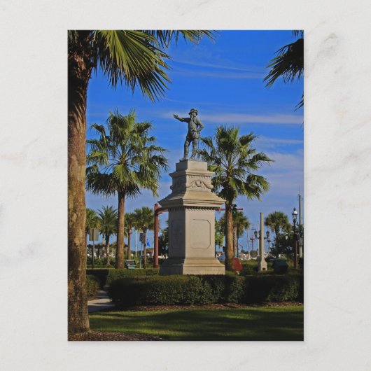 Juan Ponce de Leon-horizontal Briefkaart (Voorkant)