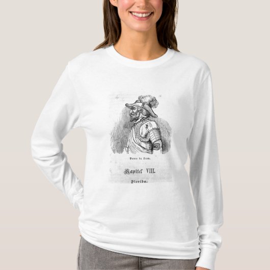 Juan Ponce de Leon T-shirt (Voorkant)