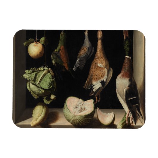 Juan Sanchez Cotan - still Life with Game Fowl Magneet (Horizontaal)