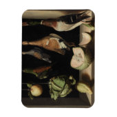 Juan Sanchez Cotan - still Life with Game Fowl Magneet (Verticaal)