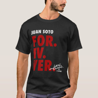 Juan Soto Forever Baseball Sports Apparel T-shirt
