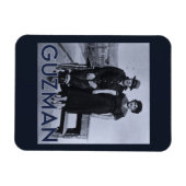 JUAN SR & JUANITA GUZMAN - MAGNET MAGNEET (Horizontaal)