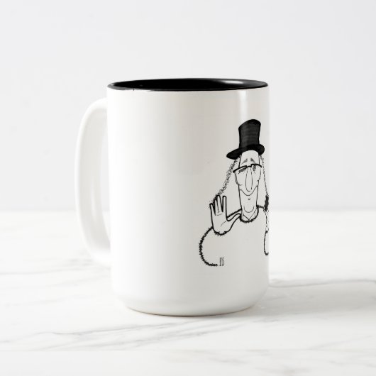 Juan Tamariz Coffee Mok (Voorkant links)