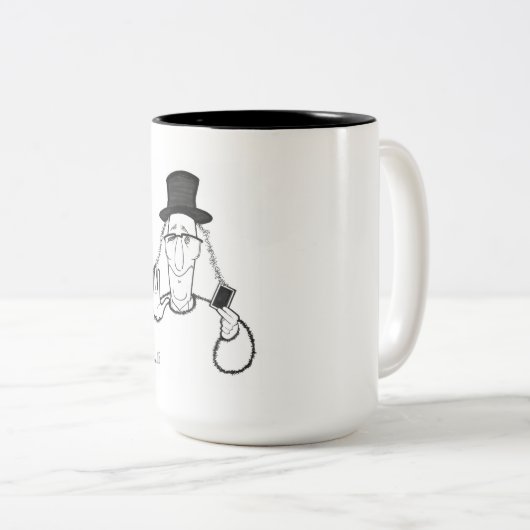 Juan Tamariz Coffee Mok (Voorkant rechts)