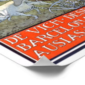 Juan Torra Fabrica Salchicon  Ad Poster (Hoek)