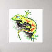 JUANA LA IGUANA CANVAS AFDRUK (Voorkant)