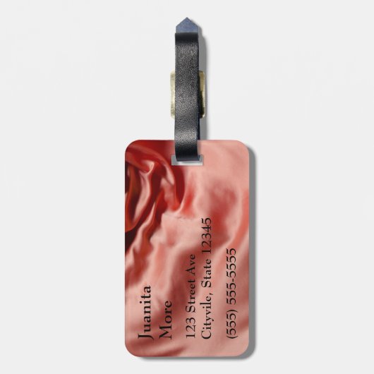 Juanita MORE! Bagagelabel (Achterkant verticaal)