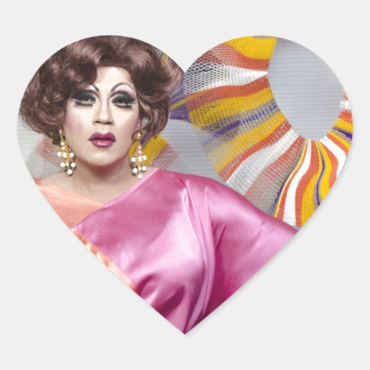 Juanita MORE! Hart Sticker (Voorkant)