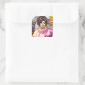 Juanita MORE! Vierkante Sticker (Tas)