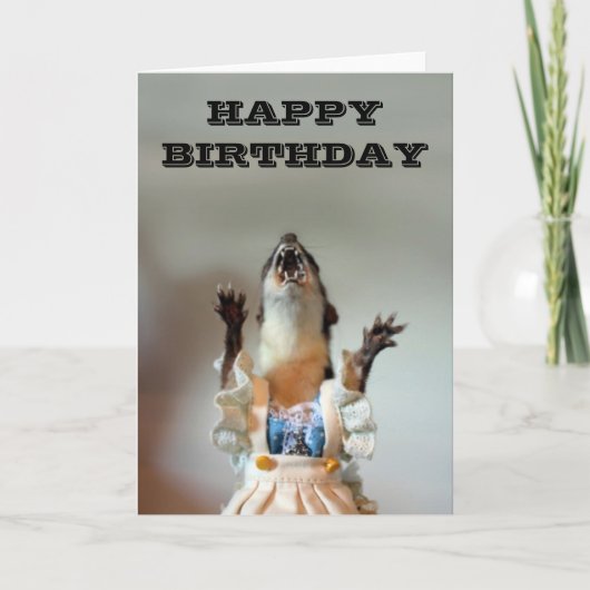 Juanita verjaardagskaart kaart (Voorkant)