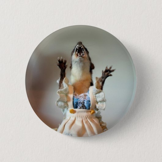 Juanita Weasel Button (Voorkant)