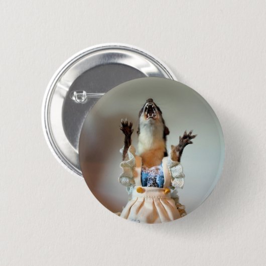 Juanita Weasel Button (Voorkant /achterkant)