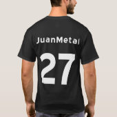 JuanMetal T-shirt (Achterkant)
