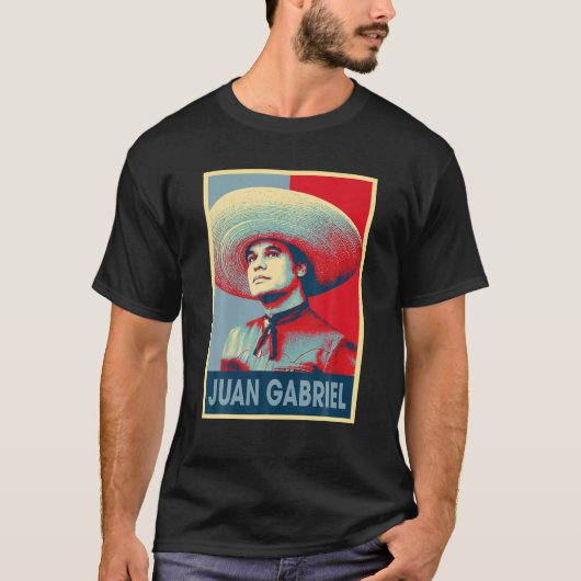 Juans Classic Arts Gabriels houdt van Mexicaanse m T-shirt (Voorkant)