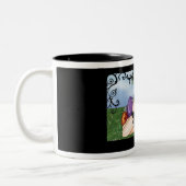 juapril tweekleurige koffiemok (Links)