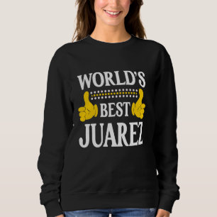 Juarez Achternaam Team Familie Achternaam World's Trui