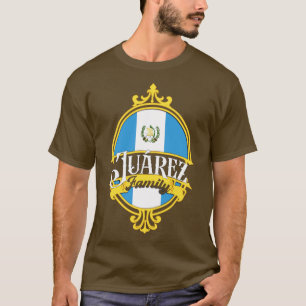 Juarez Familie Guatemala vlag T-shirt