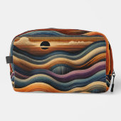“JUAREZ” Heritage Dopp Kit Toiletry Bag | Travel Toilettasje (Voorkant)