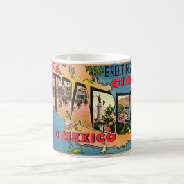 Juarez Mexico Vintage Postcard Mok