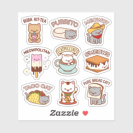 Jubby Cats - Cat Memes Stickers Blad