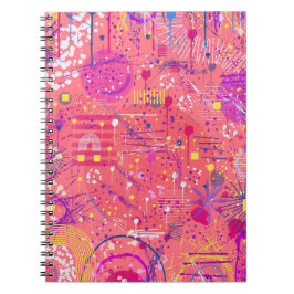 Jubel: Maximalistische Kunst Notitieboek