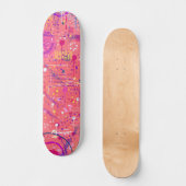 Jubelstemming: Maximalistische Kunst Persoonlijk Skateboard (Voorkant)