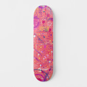 Jubelstemming: Maximalistische Kunst Persoonlijk Skateboard (Voorkant)